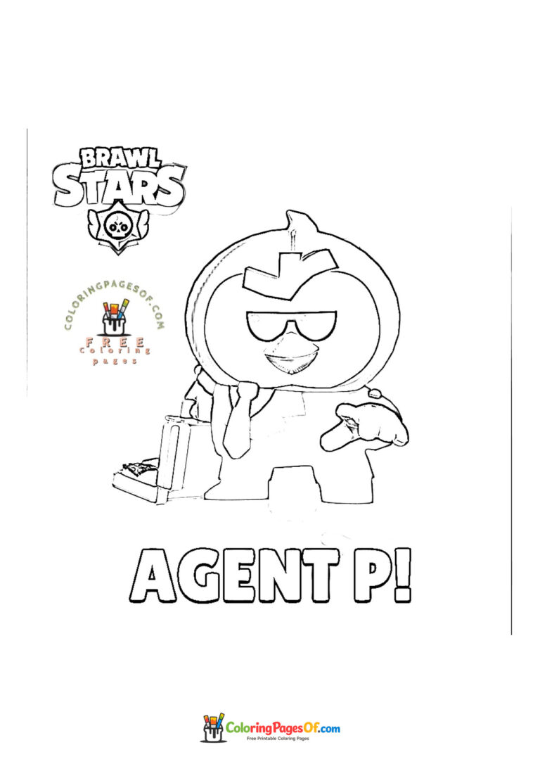 Brawl Stars Coloring Pages
