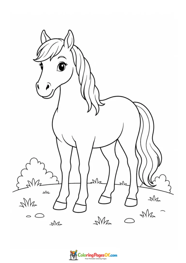 Horse Coloring Pages