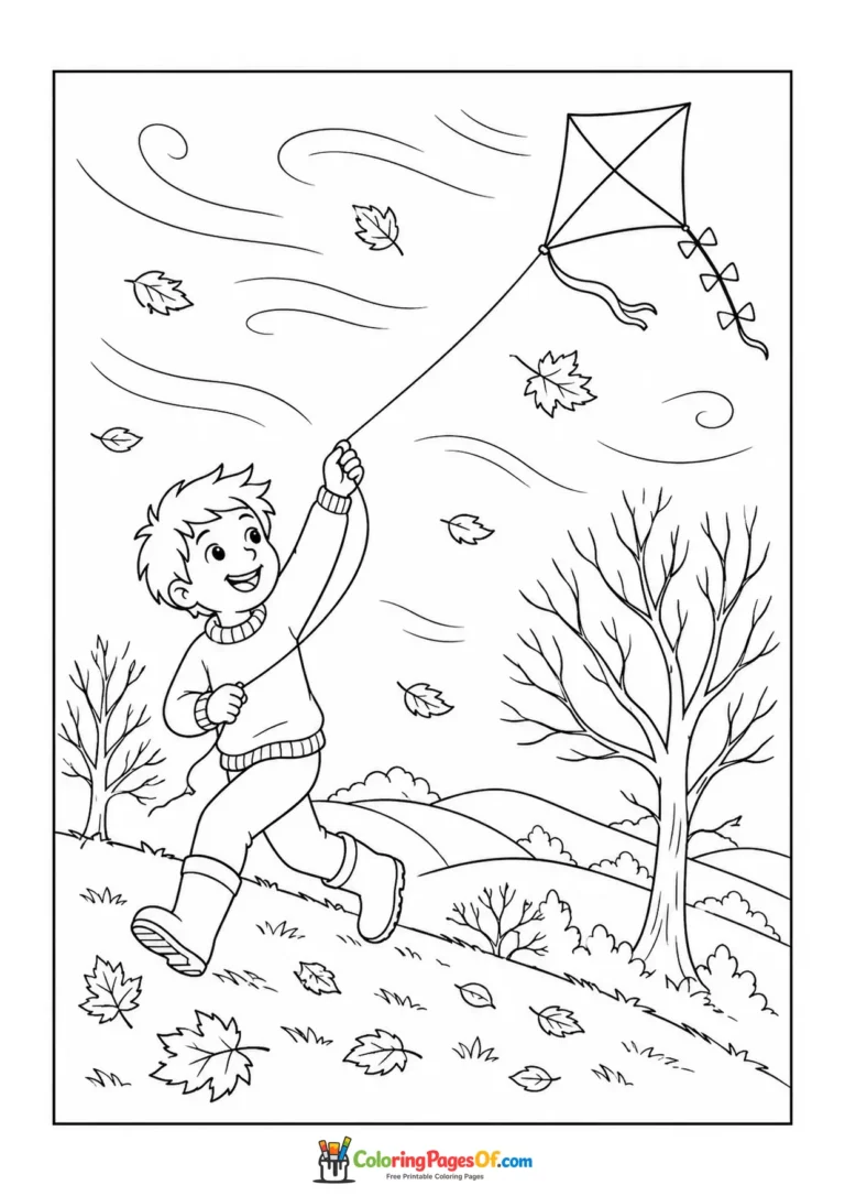 Fall Coloring Pages