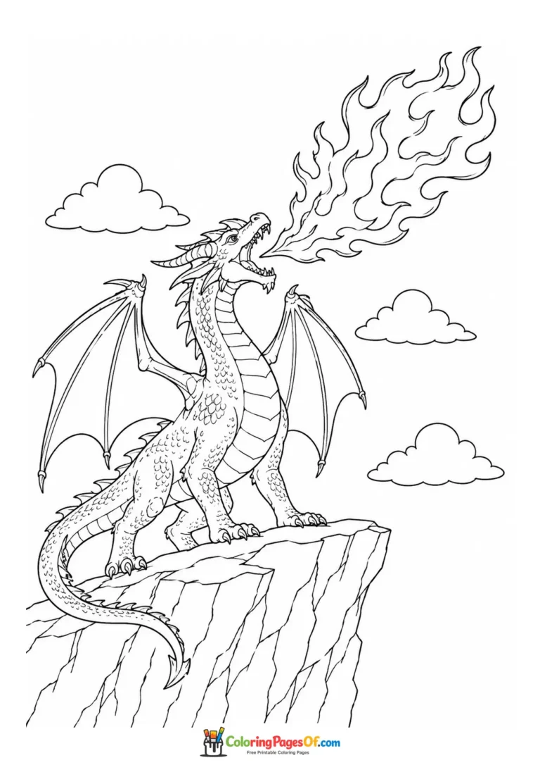 Dragon Coloring Pages