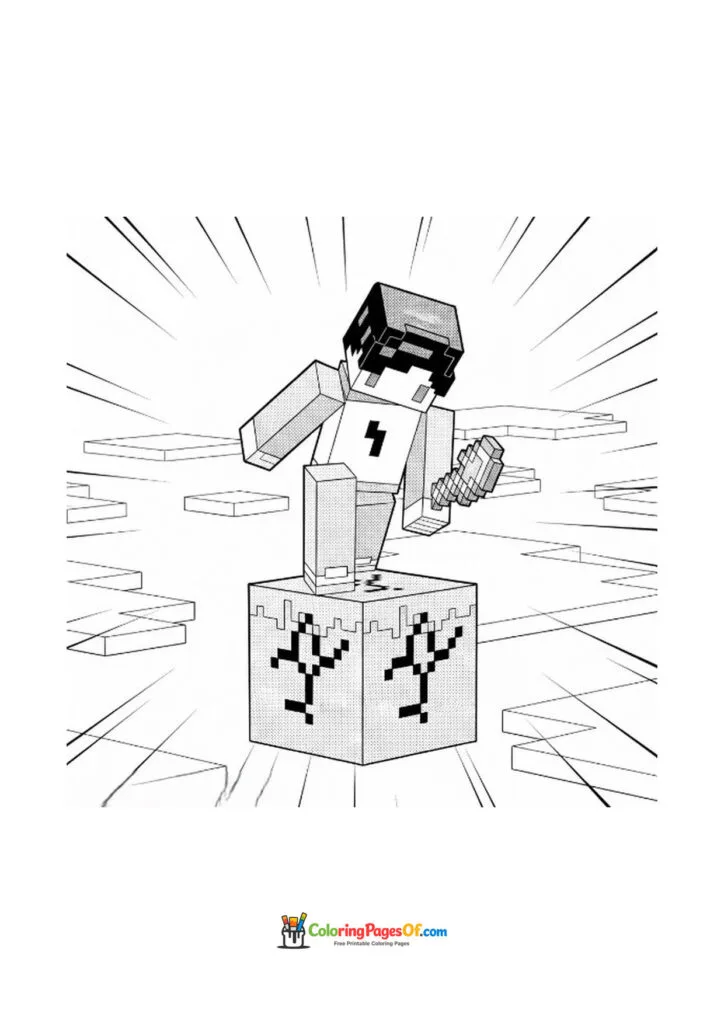 Video Game Coloring Pages