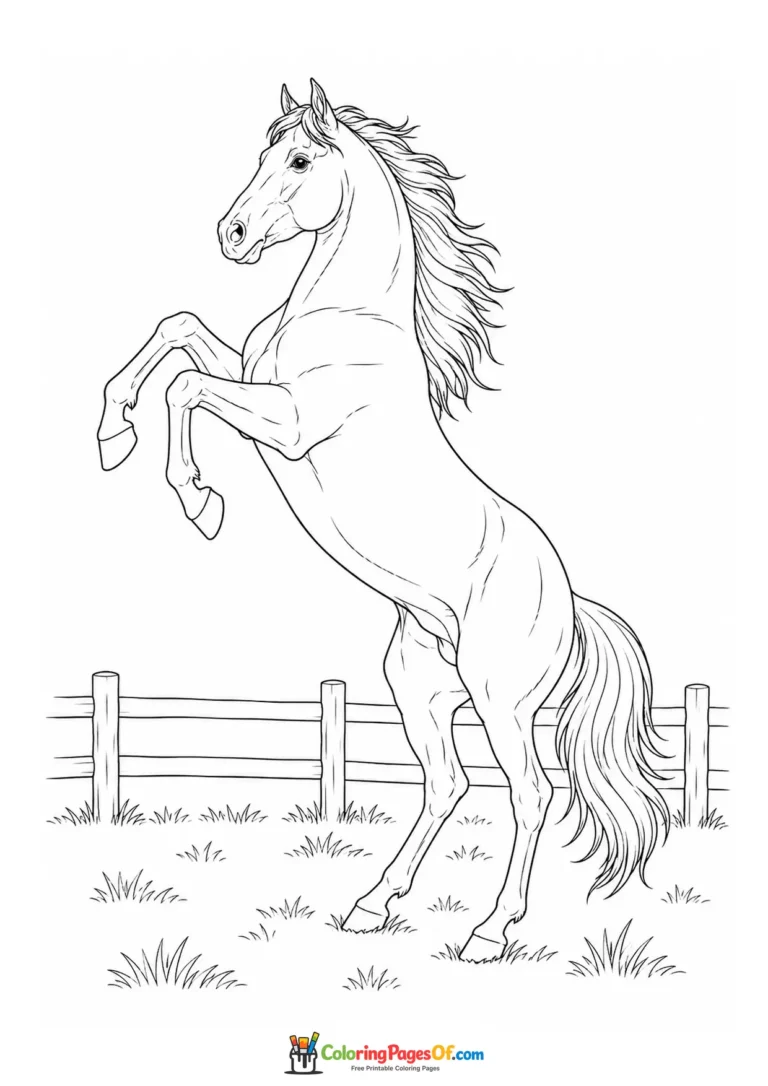 Horse Coloring Pages