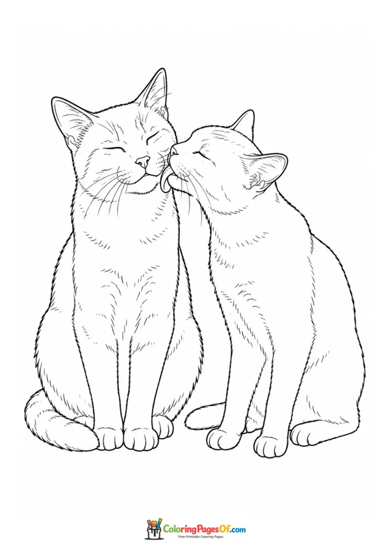 Cat Coloring Pages